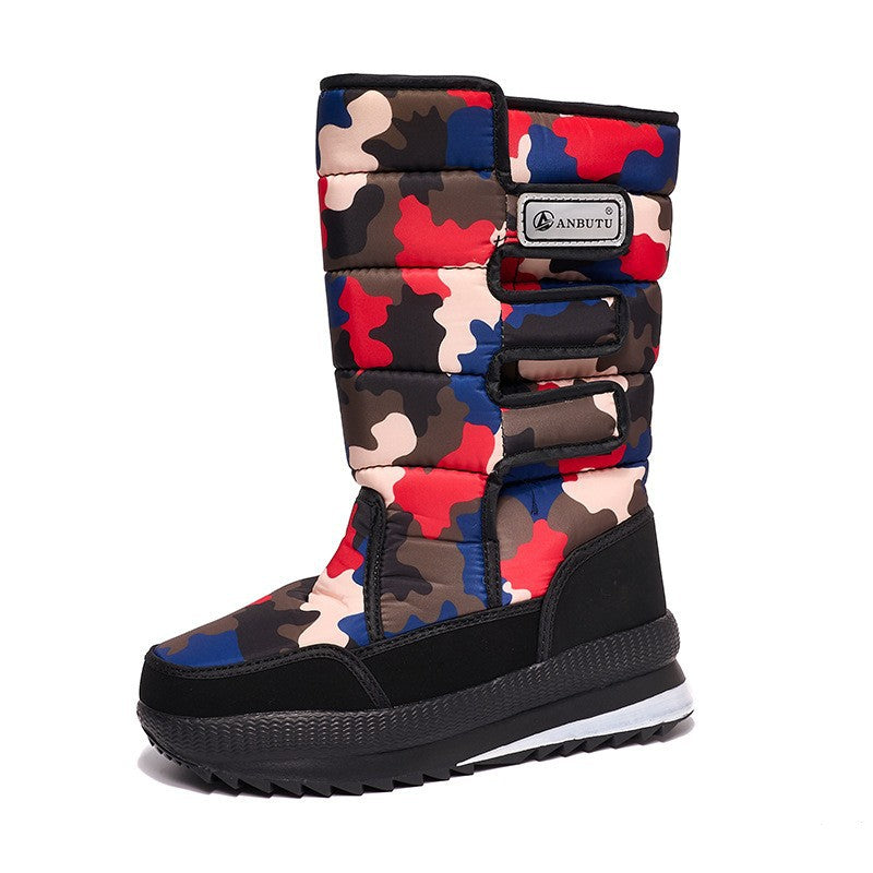 Promoción termina pronto ⏳⏳ — 【Tallas 36-47】Botas de invierno, adecuadas para clima cálido y frío, forro de algodón, botas altas de invierno unisex, adecuadas para actividades al aire libre, calzado de invierno