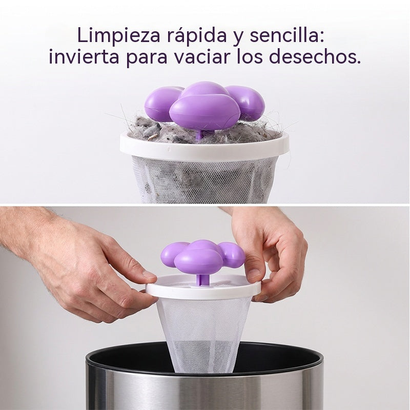 🌀6 piezas 25€✨ Filtro Flotante para Lavadora – Atrapa Pelusas, Cabellos y Pelos de Mascota en Cada Lavado 🧺-4329047