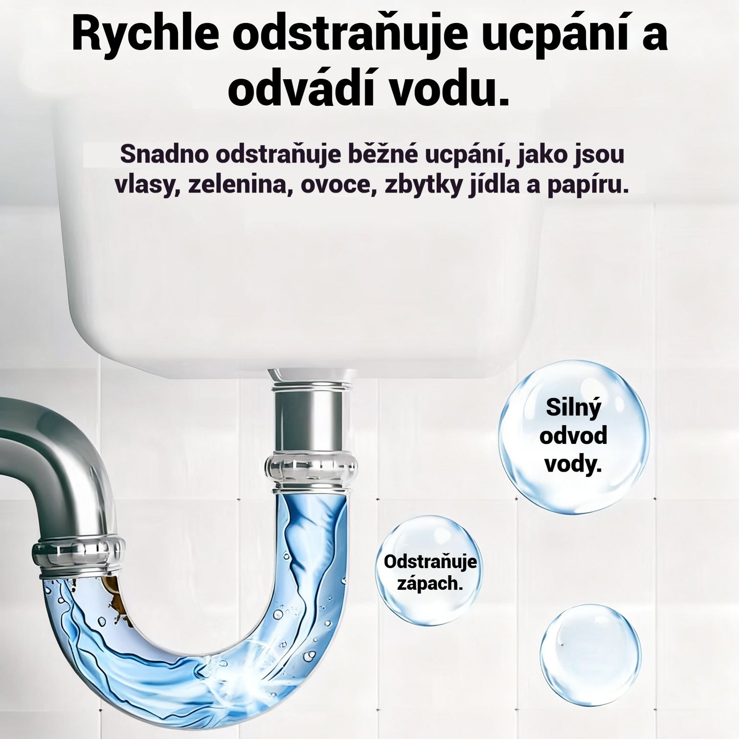 🛁💦【Kupte 2 a získejte 2 zdarma】🌟Čistič dřezů a odpadů: Pěna s vysokou hustotou z extraktů a rozkladných enzymů.-4142824