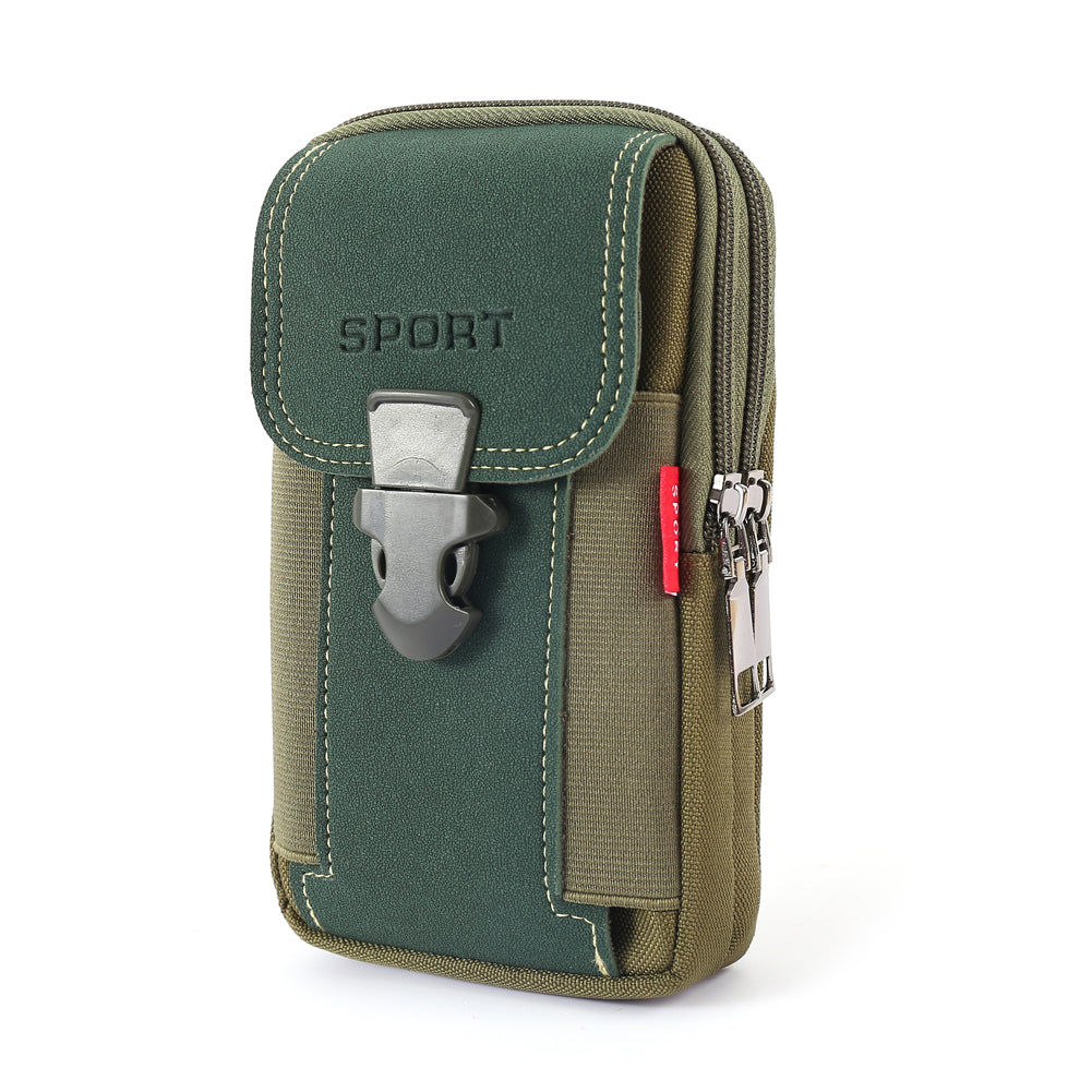 🔥 Bolsa casual de hombre para exteriores, bolsa de deporte para teléfono móvil