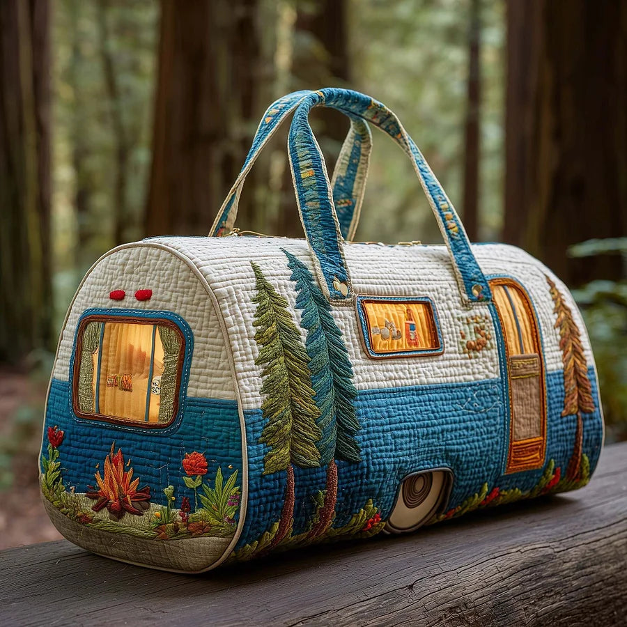 👜Bolsa de viaje acolchada Hippie Van