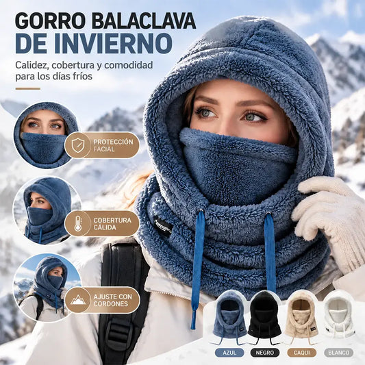 ❄️ ¡Capucha Térmica de Felpa para Mujer: Protección y Calidez en Invierno!