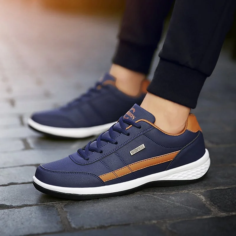 ✨【38–48】【🔥Nové produkty se slevou 50 %👞】Nové pánské ortopedické pohodlné kožené tenisky z roku 2026.