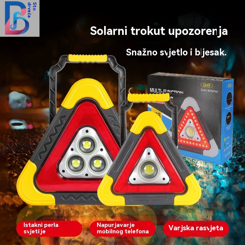 🔥Novi proizvod 2026🔥 Trostruki solarni trokut za hitne slučajeve - 4198481