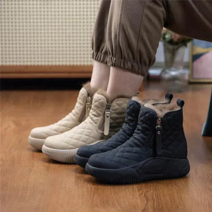 🔥 【35-40】 👢 2025 Nowe damskie ciepłe buty śnieżne z grubą podeszwą