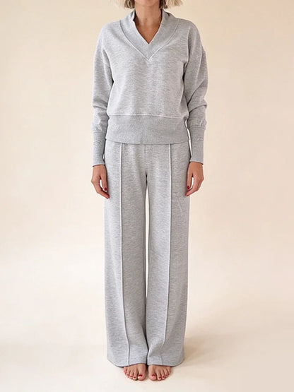 🥰📢📢【M-5XL】Dámský oblek 2026 | Dvoudílný set s dlouhým rukávem✨