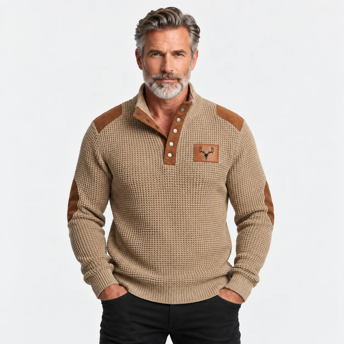 🔥🎉【S-5XL】Sudadera casual de manga larga para hombre, nueva colección otoño 2026