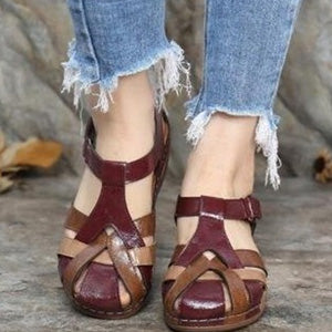 ✨🩰【Oferta de temporada】【35–43】Sandalias romanas cómodas para mujer, de piel suave – Precio reducido, oferta limitada