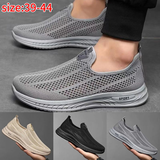【39-44】Zapatillas deportivas informales para hombre, cómodas y transpirables.-4332303