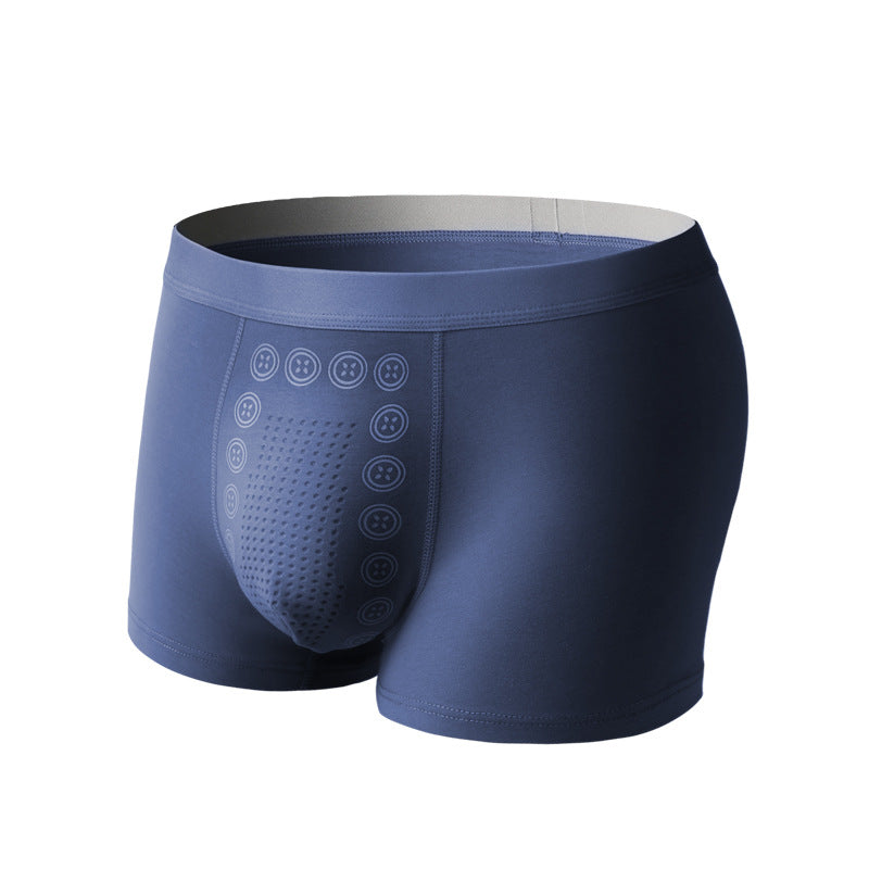 👍🩲Conjunto de calzoncillos bóxer de tres piezas transpirables y antibacterianos para hombre