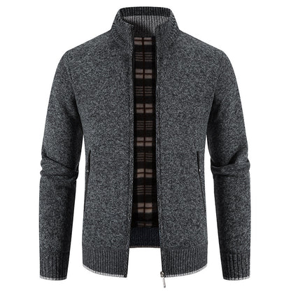 ❄️⛄️【M-3XL】Męska bluza z golfem i zamkiem błyskawicznym, casualowa, dzianinowa