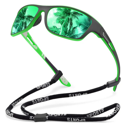 🚵‍♂️😎 【50% zniżki 🔥】🕶⚡ Męskie sportowe okulary przeciwsłoneczne, polaryzacyjne, z prawdziwą lustrzaną soczewką, nowoczesne i odporne na kurz, idealne do jazdy na rowerze na świeżym powietrzu