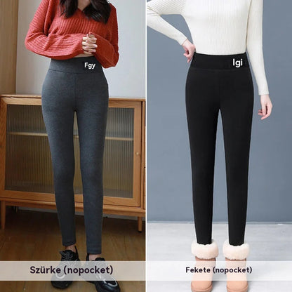 🌈🌟🔥【M-3XL】Vasson vastagított bársonyos juhgyapjúból készült felsőruházat, osztrák bársony őszi és téli leggings - 4214726