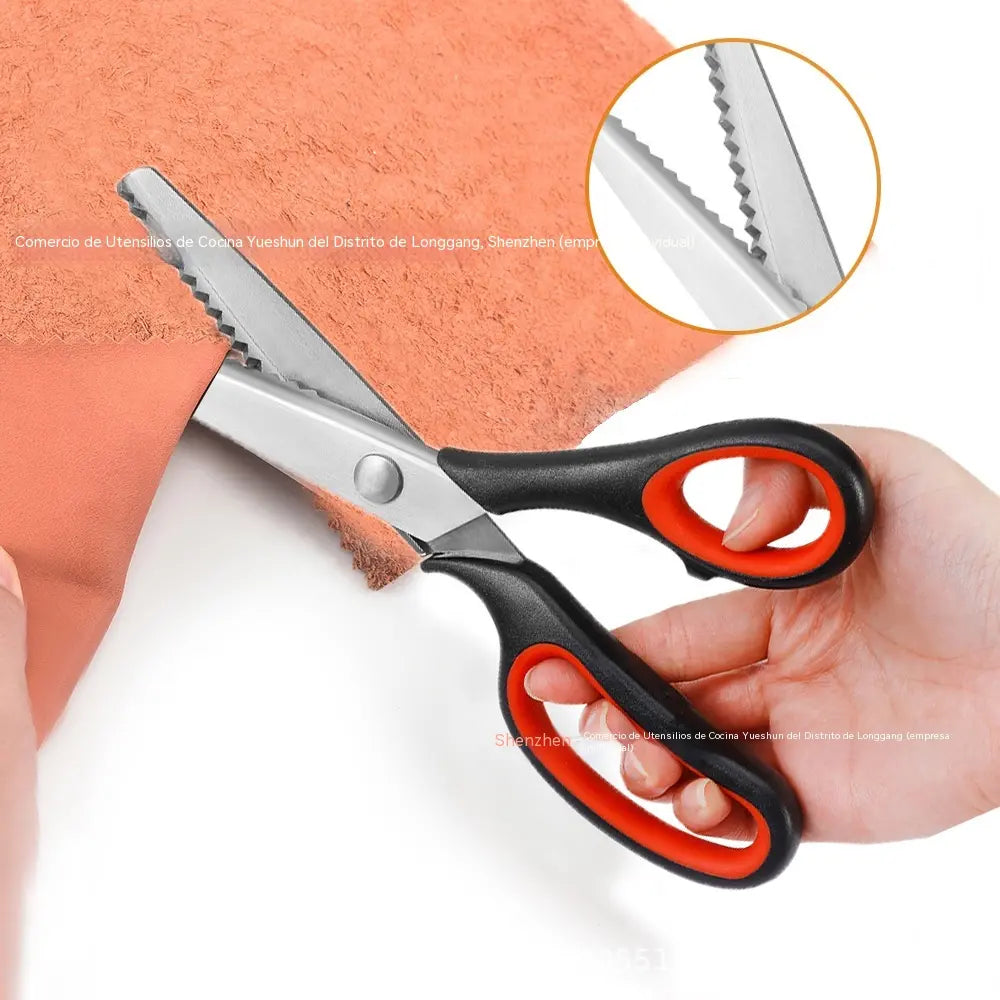 ✂️🧵Tijeras multifuncionales para manualidades, ¡crea encajes exquisitos fácilmente!
