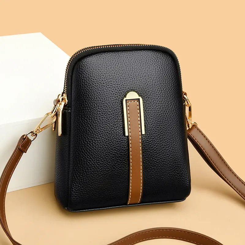 🥰【6 colores】Bolsos de mujer modernos de piel auténtica
