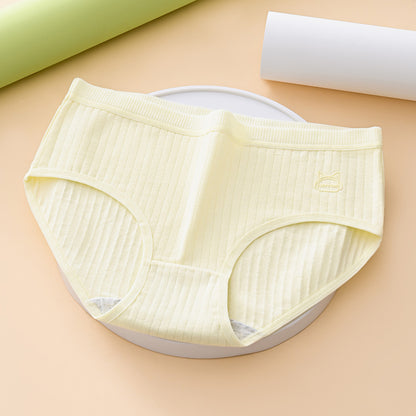 🔥( Cumpărați 7, primiți 7 gratuit ) Ultima zi 50% reducere-- Lenjerie de corp simplu și avansată antibacteriană cu talie înaltă pentru femei 70-180Kg