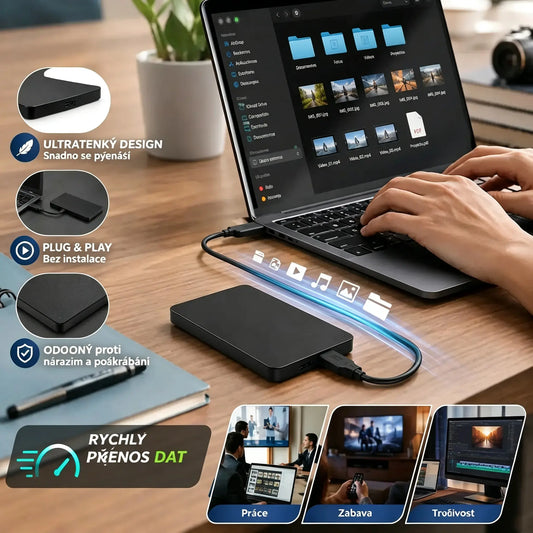 🔥🔥20TB vysokokapacitní mobilní pevný disk