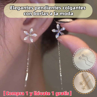 💎🤩【Kupte 1, dostanete 1 zdarma】Elegantní, módní visací náušnice s střapcem