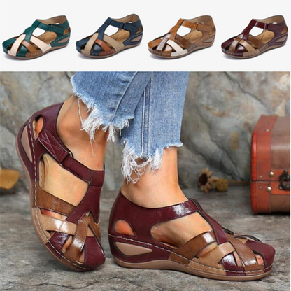 ✨🩰【Oferta de temporada】【35–43】Sandalias romanas cómodas para mujer, de piel suave – Precio reducido, oferta limitada