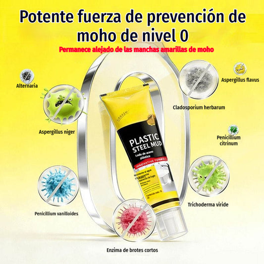 🔥【5 botellas + 1 espátula para pegamento】🛁 Sellador blanco impermeable y resistente al moho, para rellenar juntas en cocinas, baños y aseos.