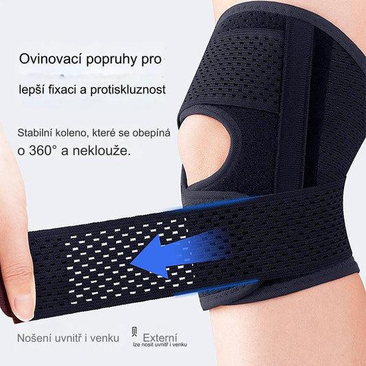 💥🔥[Kupte 1 a získejte 1 zdarma]Dvojité pružinové chrániče kolen, vhodné pro běh, cyklistiku, hraní míče a další sporty-4101338