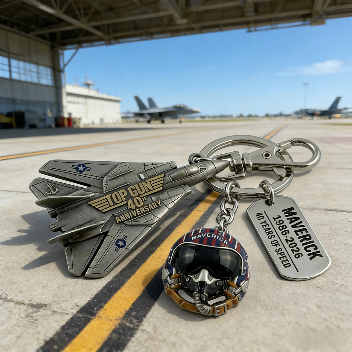 Μπρελόκ για την 40ή επέτειο του Top Gun