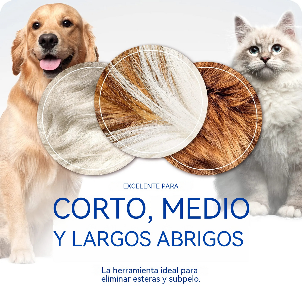 【compre uno y llévese otro gratis】🐾 Herramienta profesional para eliminar el pelo muerto de perros y gatos: suave, eficaz y un hogar libre de pelo ✨💖4295688