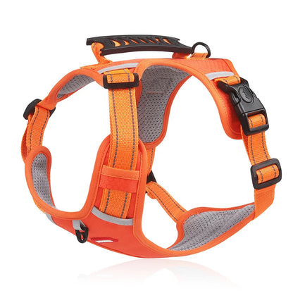 🐶【5–30 kg】Vodítko pro psy s postrojem, proti tahání, pro domácí mazlíčky.
