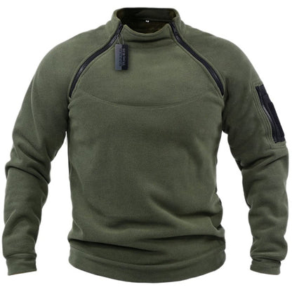 【S-4XL】Φθινοπωρινά και χειμερινά ανδρικά ζεστά μακρυμάνικα μπλουζάκια εξωτερικού χώρου