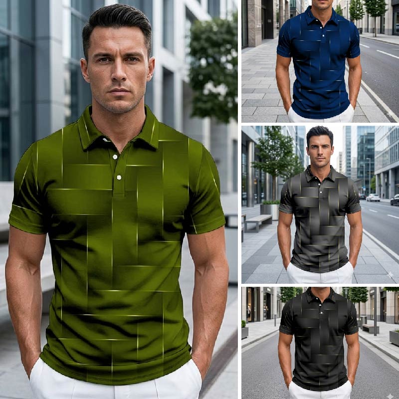 ✨Koszulka polo męska S-5XL – przewiewny styl 2026, -50%