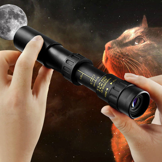 🔥【Snížení výprodejové ceny, časově omezená nabídka】🔥10-300x zoom HD přenosný výkonný dalekohled na dlouhé vzdálenosti Profesionální monokulární dalekohled s nízkým nočním viděním pro lov-4077648