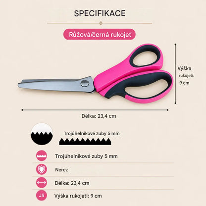 ✂️🧵Multifunkční řemeslné nůžky, snadno vytvořte nádhernou krajku!