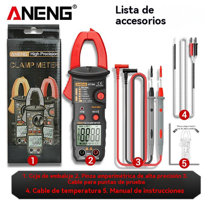 🔥【Časovno omejena ponudba】🛠️Pametni digitalni kleščni multimeter, večfunkcijski kleščni multimeter za električarje✅Visokonatančni kleščni multimeter✅Popolnoma samodejno prepoznavanje.
